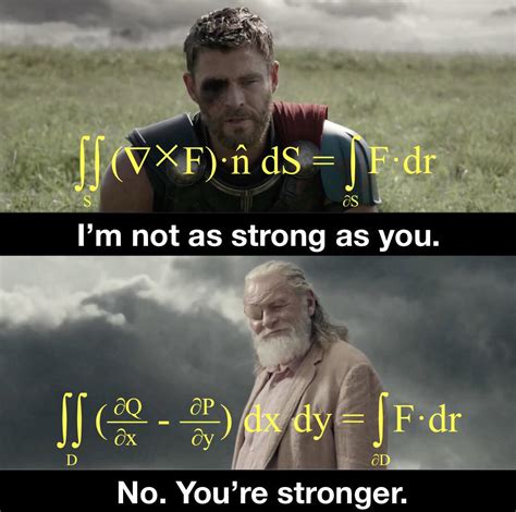 Who Doesnt Like A Vector Calculus Meme Rmathmemes