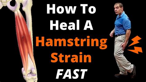 How To Heal Hamstring Strain Fast Hamstring Strain Exercises To