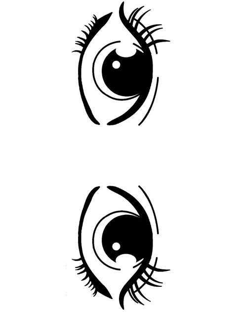 Printable Eyes Template Printable Word Searches