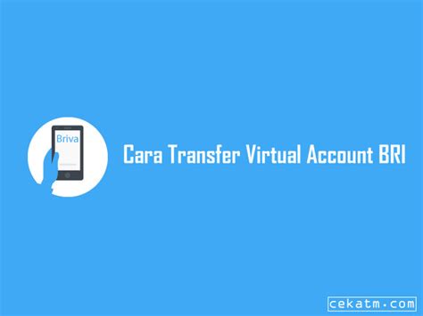The card to account transfer screen will appear. √ 3 Cara Transfer Virtual Account BRI Mudah & Cepat 2021 ...
