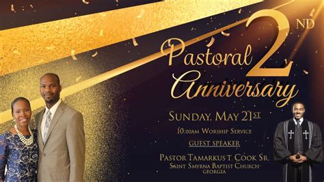 Pastor Anniversary Pastor Anniversary Pastor Worship Service