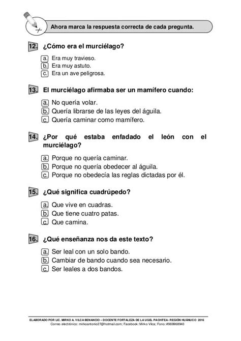 Prueba Ece Comunicacion Segundo Grado De Primaria