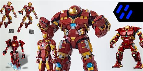 Lego Moc 76210 76155 76206 X 2 Ucs Iron Man Mark 43 And Mark 44