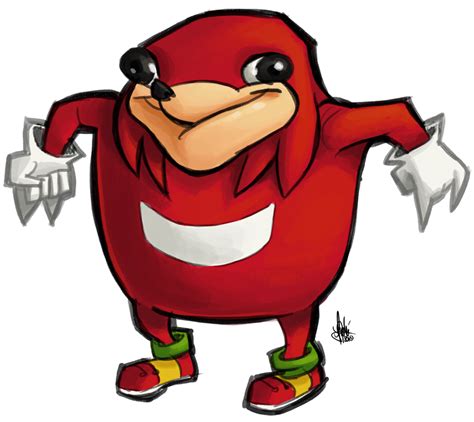 Ugandan Knuckles By Theartrix Ugandan Knuckles Know Your Meme