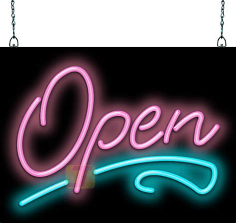 Designer Neon Open Sign Neon Open Sign Neon Signs Open Signs