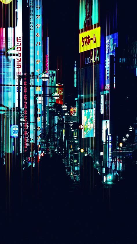 City Light With Images City Lights Wallpaper Glitch Wallpaper