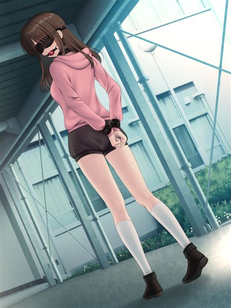 Sakurayashiki Nisei Original Absurdres Highres 1girl Ankle Boots Arms Behind Back Ball