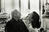 Pablo Picasso — Photos - with Jacqueline Roque, 1960-s