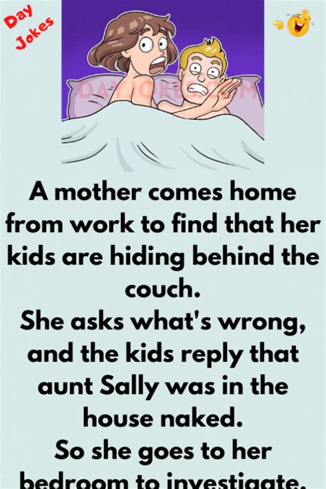 aunt sally was in the house naked funny jokes naughty jokes humor day jokes