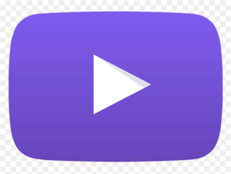 Youtube Yt Purple Subscribe Icone Youtube Png