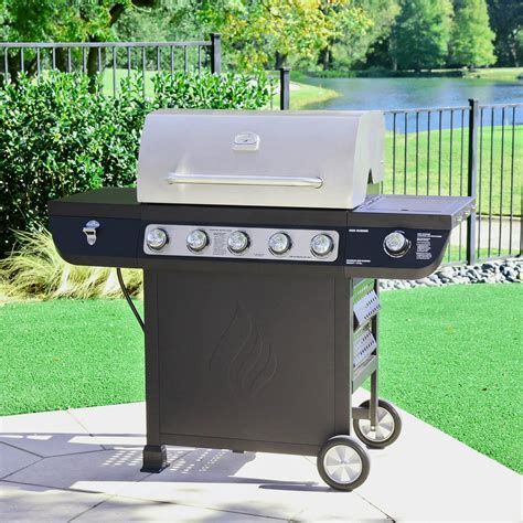Even Embers Gas7540as 5 Burner Gas Grill