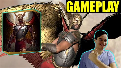 Playing Hawkman For The First Time Injustice 2 Mobile Youtube