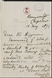 Viscountess Katharine Louisa Stanley Russell Amberley autograph letter ...