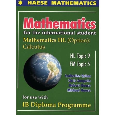 Haese Mathematics Mathematics For The International Student Kitabı