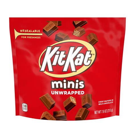 Kit Kat Minis Milk Chocolate Wafer Candy Chocolate Candy 76 Oz
