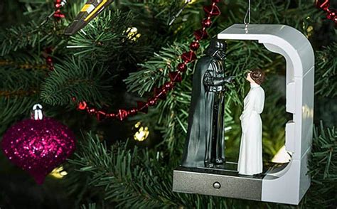 Star Wars Scene Christmas Ornament Darth And Leia