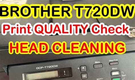 2 Cara Test Printer Brother Dcp T720dw Manual And Otomatis