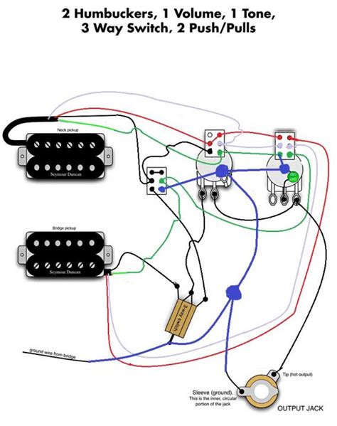 Pickup(s) in the same guitar, you'll need to. Seymour Duncan Jb Humbucker Wiring Diagram - Wiring Diagram