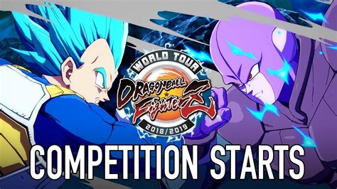 Dragon Ball Fighterz Ps4xb1pc Competition Starts World Tour