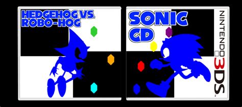 Sonic Cd Nintendo 3ds Box Art Cover By Shodiw