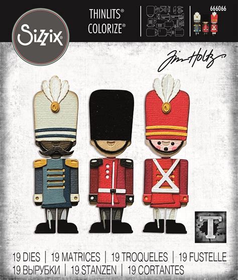 Sizzix Thinlits Die Set By Tim Holtz Harvey Colorize