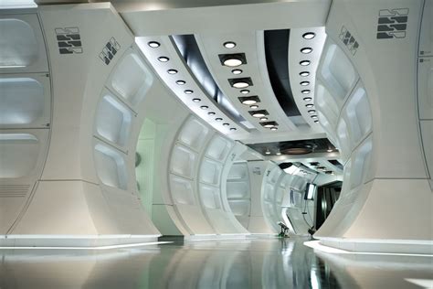 Scifi Interior Spaceship Interior Futuristic Interior Interior