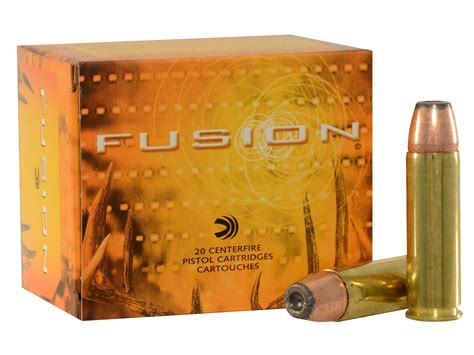 Federal Fusion 500 Sandw Mag Ammo 325 Grain Jacketed Hollow Point Box Of