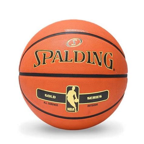 Jual Peralatan Basket Pria Spalding Nba Gold Series Rub So7 Orange