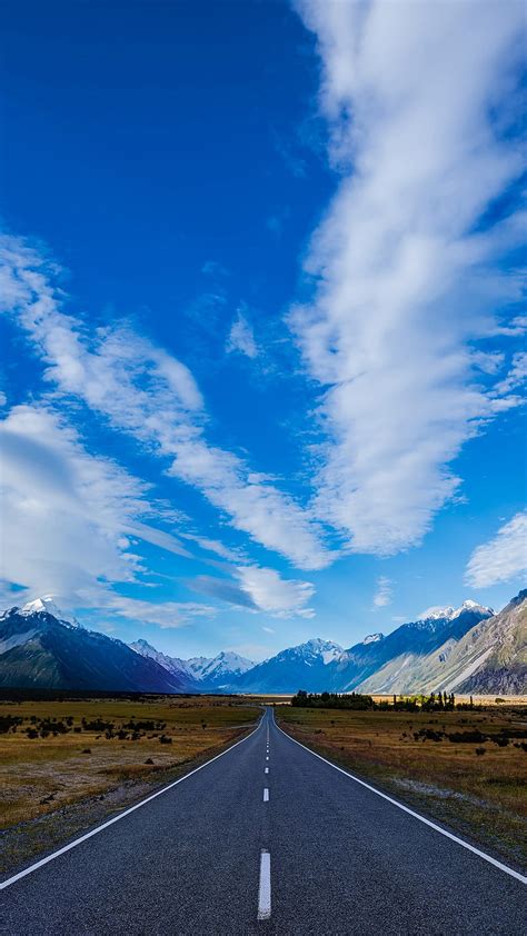 1179x2556px 1080p Free Download New Zealand Road For Iphone X 8 7 6