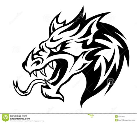 Please feel free to get in touch if you can't find the dragon black and white clipart your looking for. Danger Dragon Stock Photography - Image: 25320092