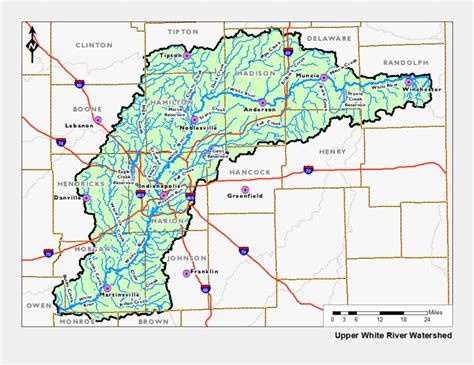 Upper White River Watershed The White River Alliance Indianapolis In