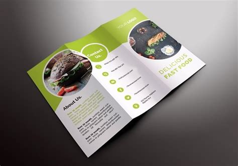 14 Fast Food Brochure Examples Psd Ai Examples
