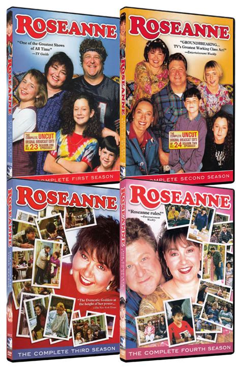 Roseanne The Complete Series Season 1 4 Boxset On Dvd Movie