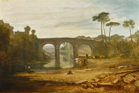 Perhaps the greatest landscapist of the. JOSEPH MALLORD WILLIAM TURNER, R.A. | WHALLEY BRIDGE AND ...