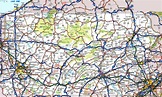 Pennsylvania (PA) Road & Highway Map