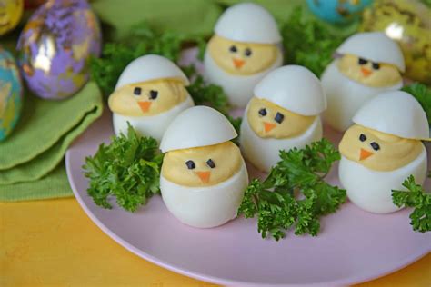 Deviled Egg Chicks Classic Deviled Eggs For Easter