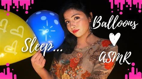 Asmr Balloons Sounds🎈 Blowing Tapping Rubbing Stretching