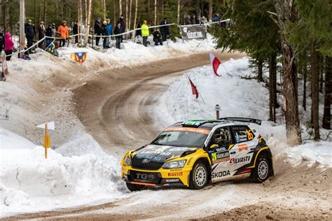 Rally Sweden 2019 Škoda Storyboard