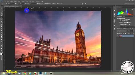 Photoshop Perspective Crop Tool Youtube