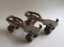 Image result for metal strap on roller skates