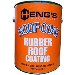Read honest and unbiased product i performed a ton of research before purchasing this product. Amazon.com: Heng's 461284 Rubber Roof Coating - 1 Gallon ...