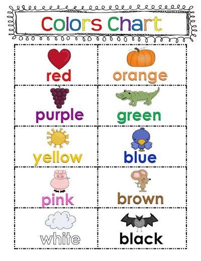 4 Best Images Of Preschool Color Graph Printable Printable Preschool