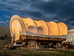 Spend The Night At This Covered Wagon Campsite In Northern California