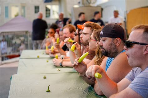 Pepper Eating Contest 2019 Credit Fiery Foods Festival Columbus On