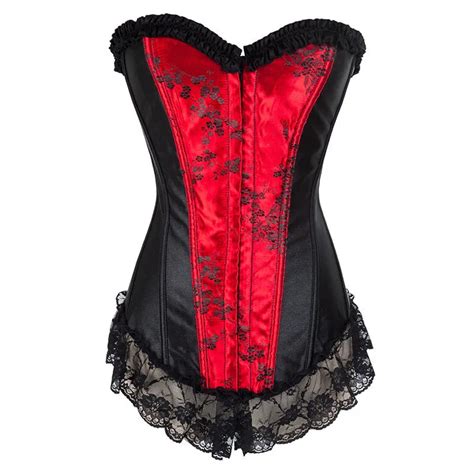 S Xxl Fashion Woman Sexy Bodice Corset Sexy Women Wedding Dress Bustier Bone Lace Up Bustier