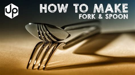 How To Make Fork And Spoon Youtube