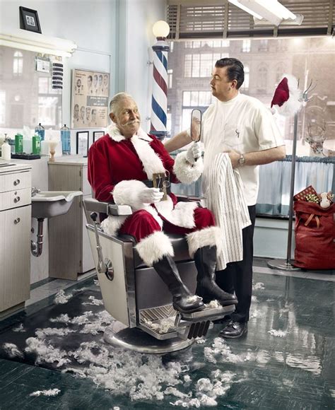 Santa Claus Barber Barber Shop Snickers