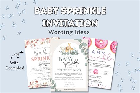 30 Best Baby Sprinkle Invitation Wording Ideas