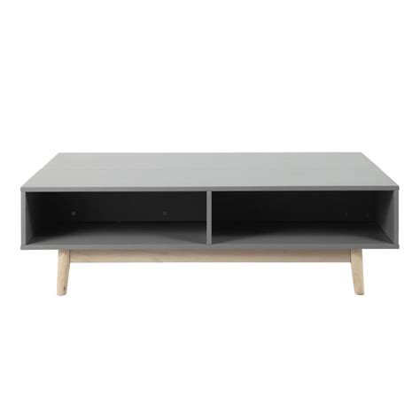 I'm partnering with my friends over at build something to bring you the. Wooden coffee table with storage in grey W 120cm Artic ...