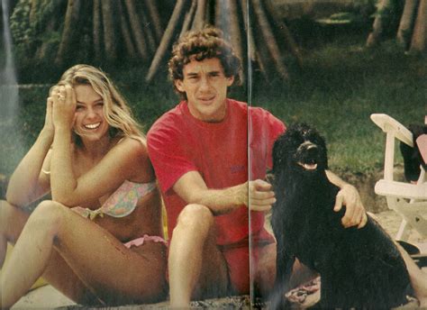 Ayrton Senna E Adriane Galisteu Na Casa De Angra Dos Reis Rio De